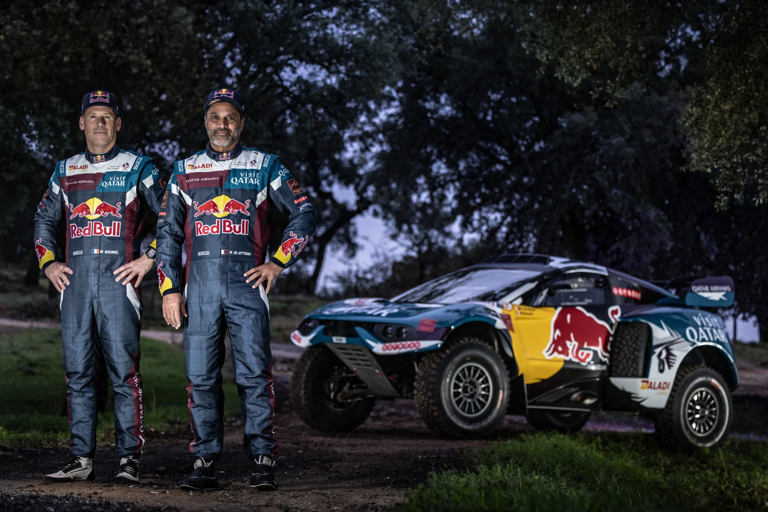 Nasser Al-Attiyah and Mathieu Baumel commit with Prodrive
