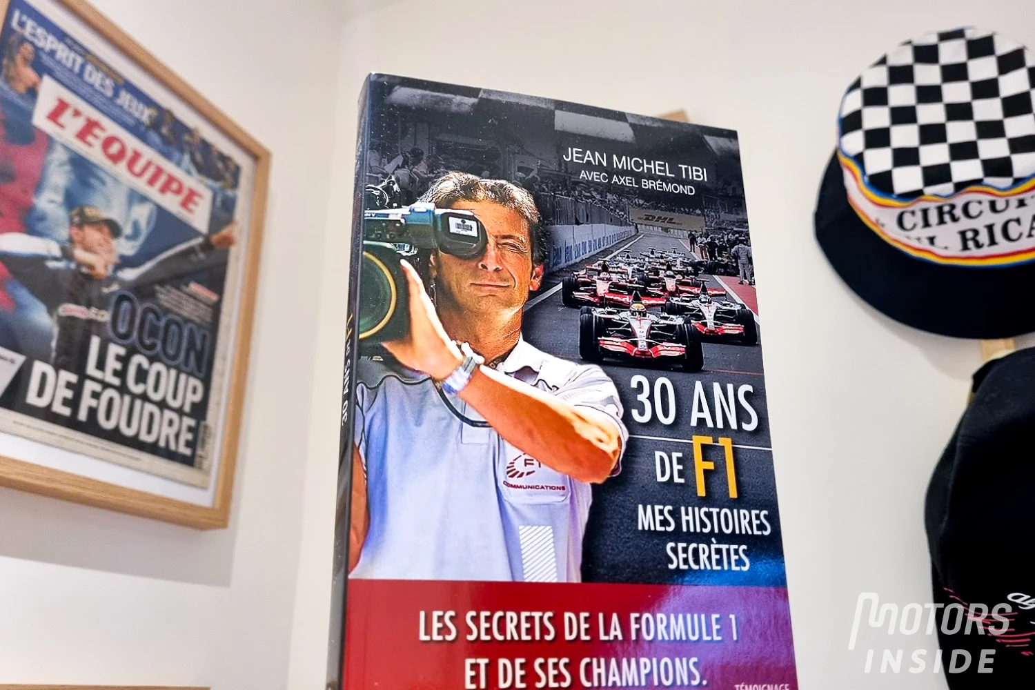 Win Jean-Michel Tibi’s book, “30 years of F1, My secret stories”