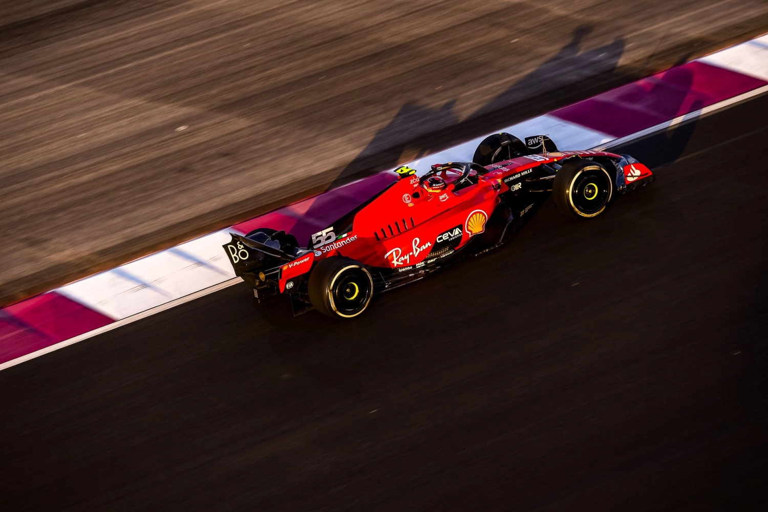 The TV schedule and times of the Qatar Grand Prix 2024