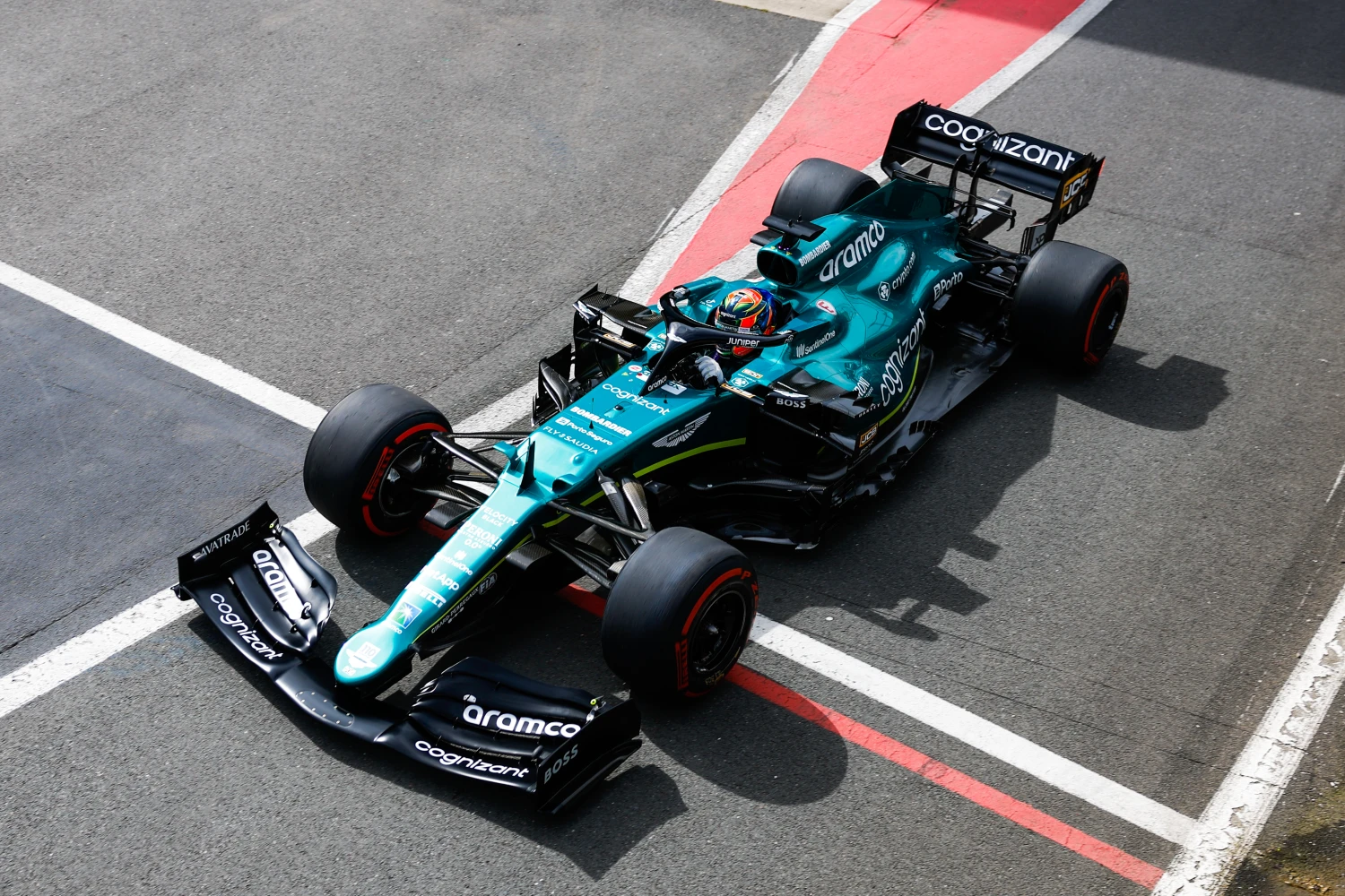 Cognizant continues its sponsorship of Aston Martin in F1
