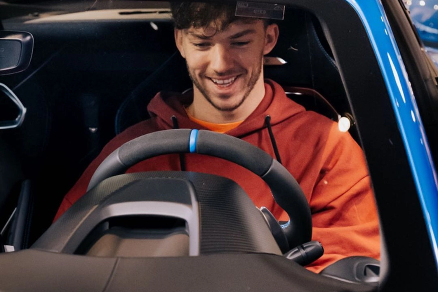 Pierre Gasly worked in football mode