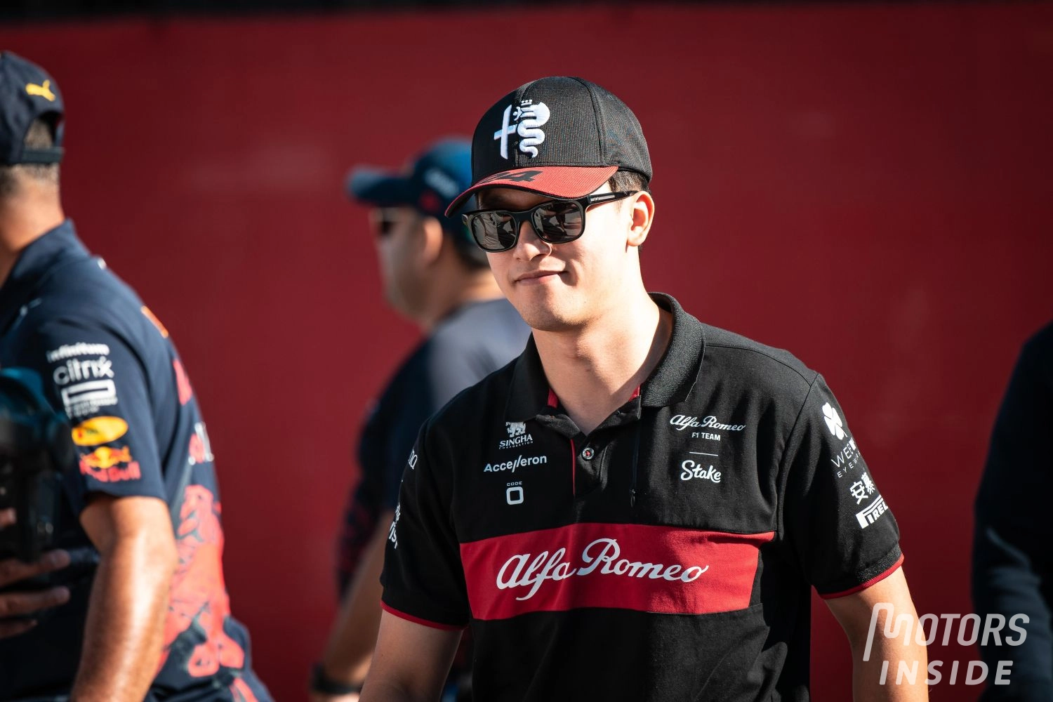 Zhou received a 5 second penalty during the Sprint race