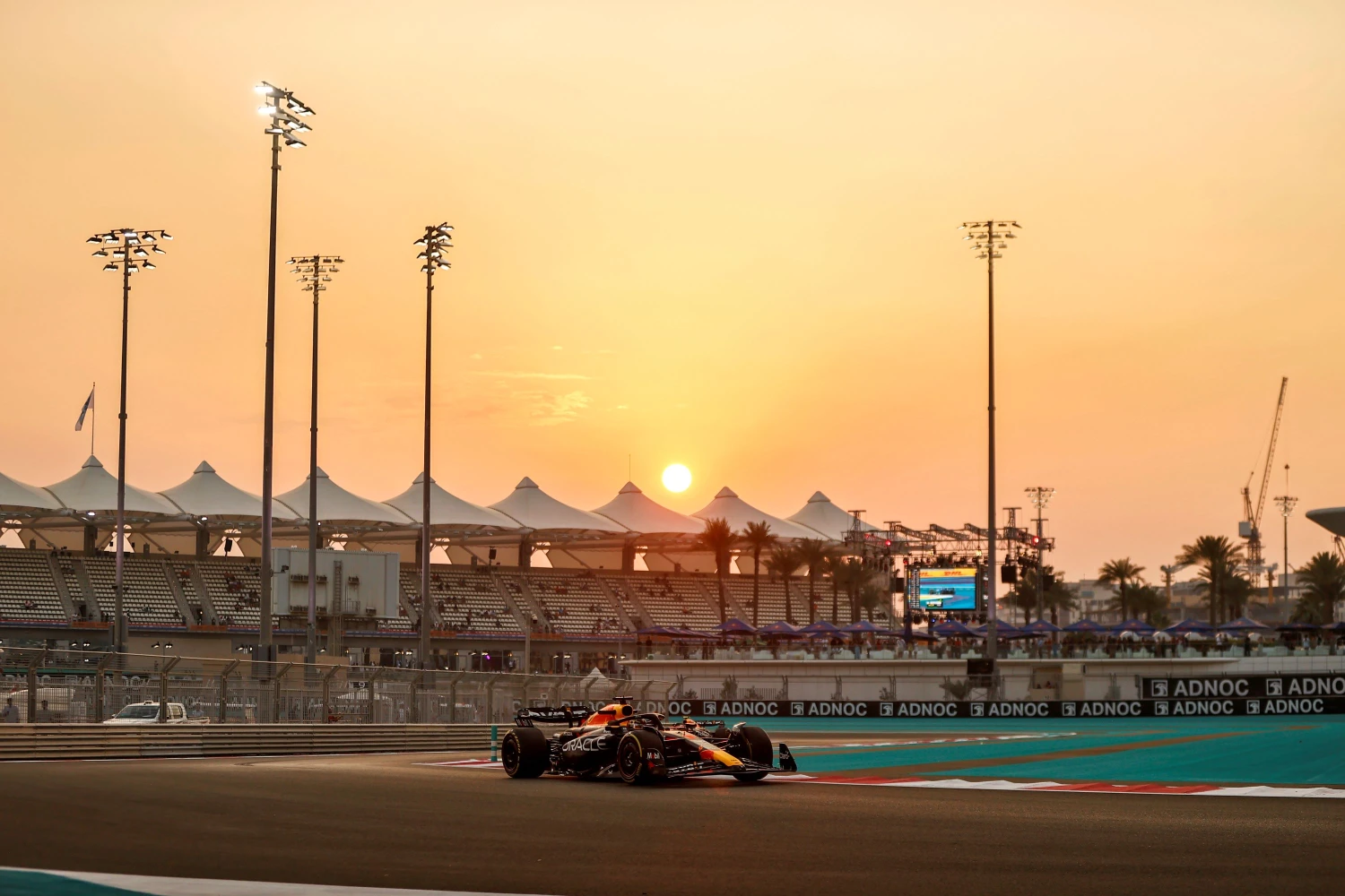 The starting grid for the Abu Dhabi Grand Prix 2023 F1