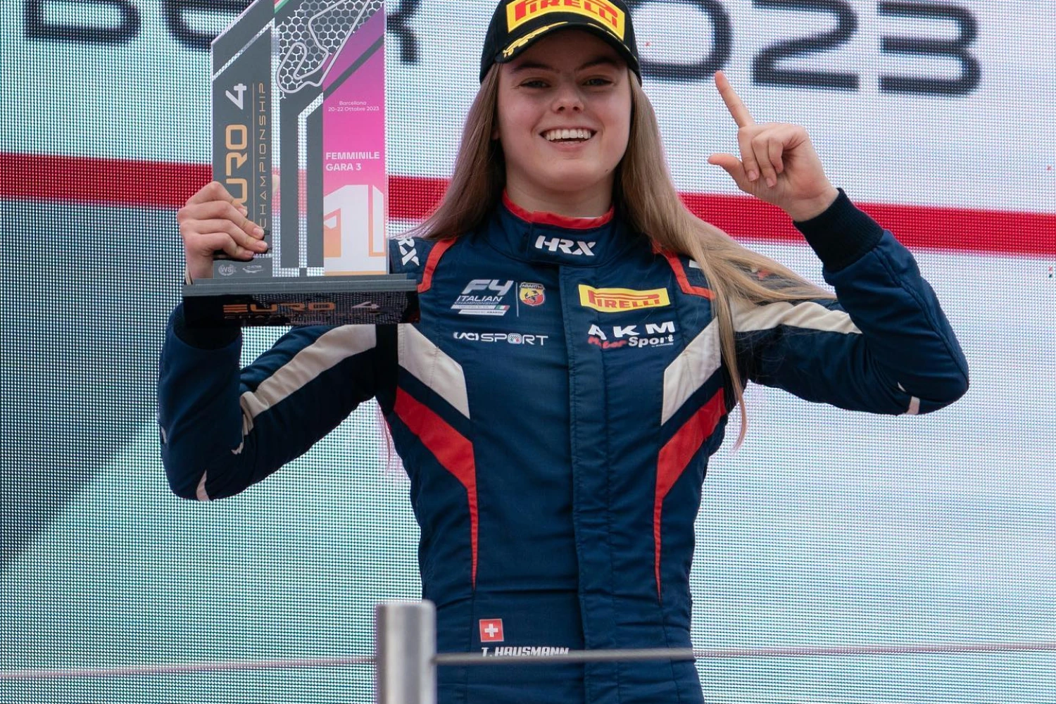 Swiss Tina Hausmann joins the F1 Academy with the support of Aston Martin