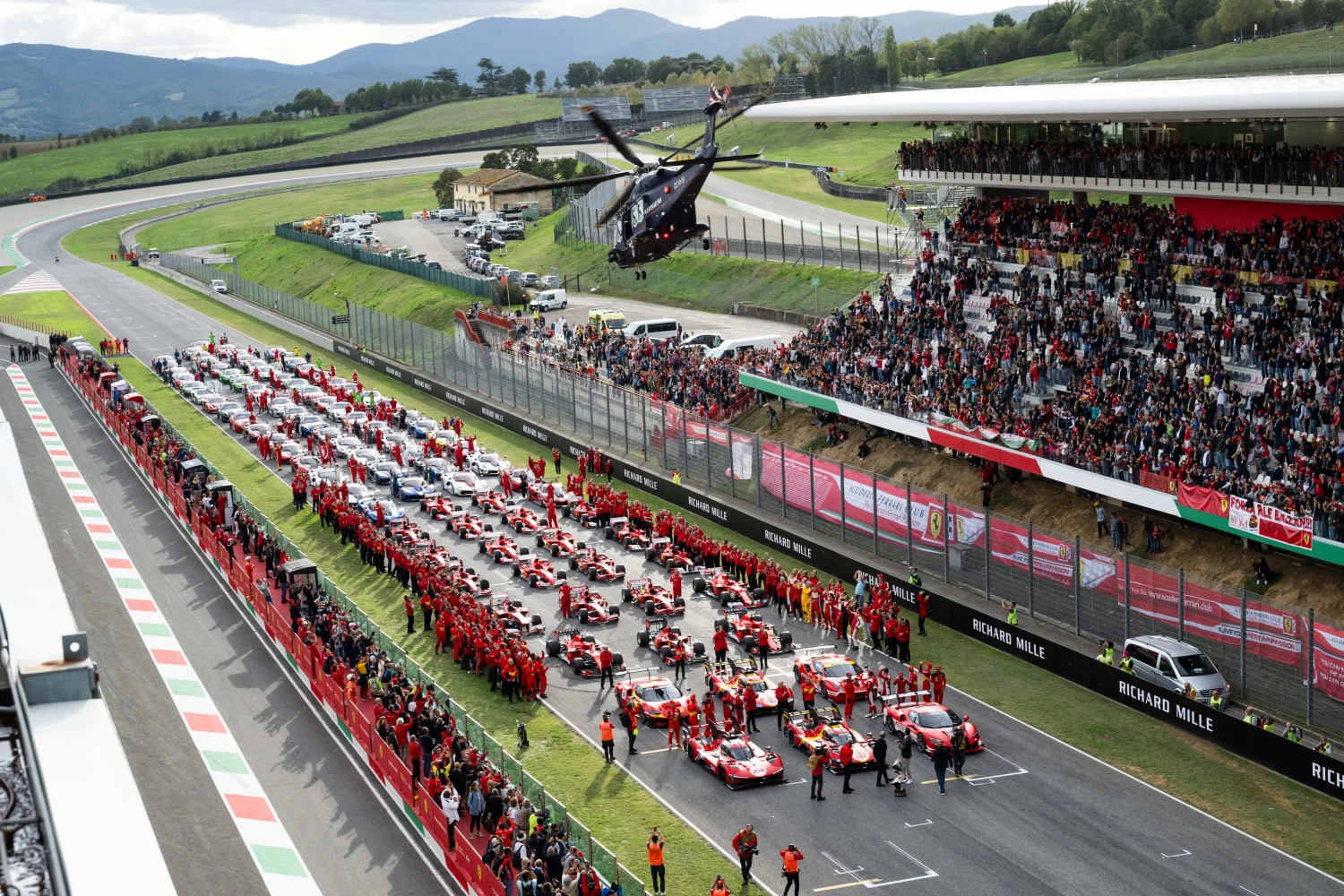 Ferrari releases 18 of its F1 cars for the Finali Mondiali 2023 at Mugello
