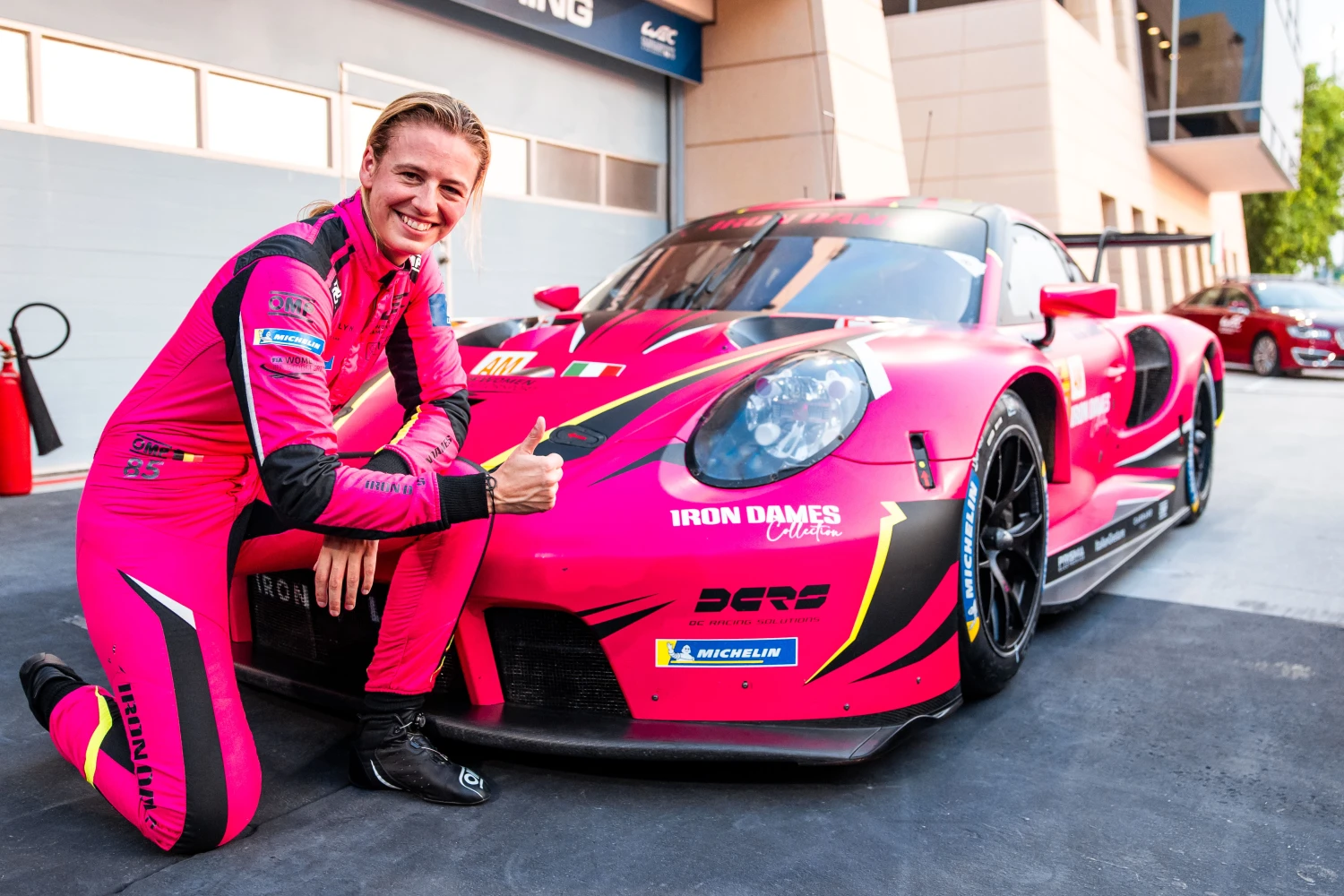 Iron Dames: “We are incredibly thrilled” after her pole position in Bahrain