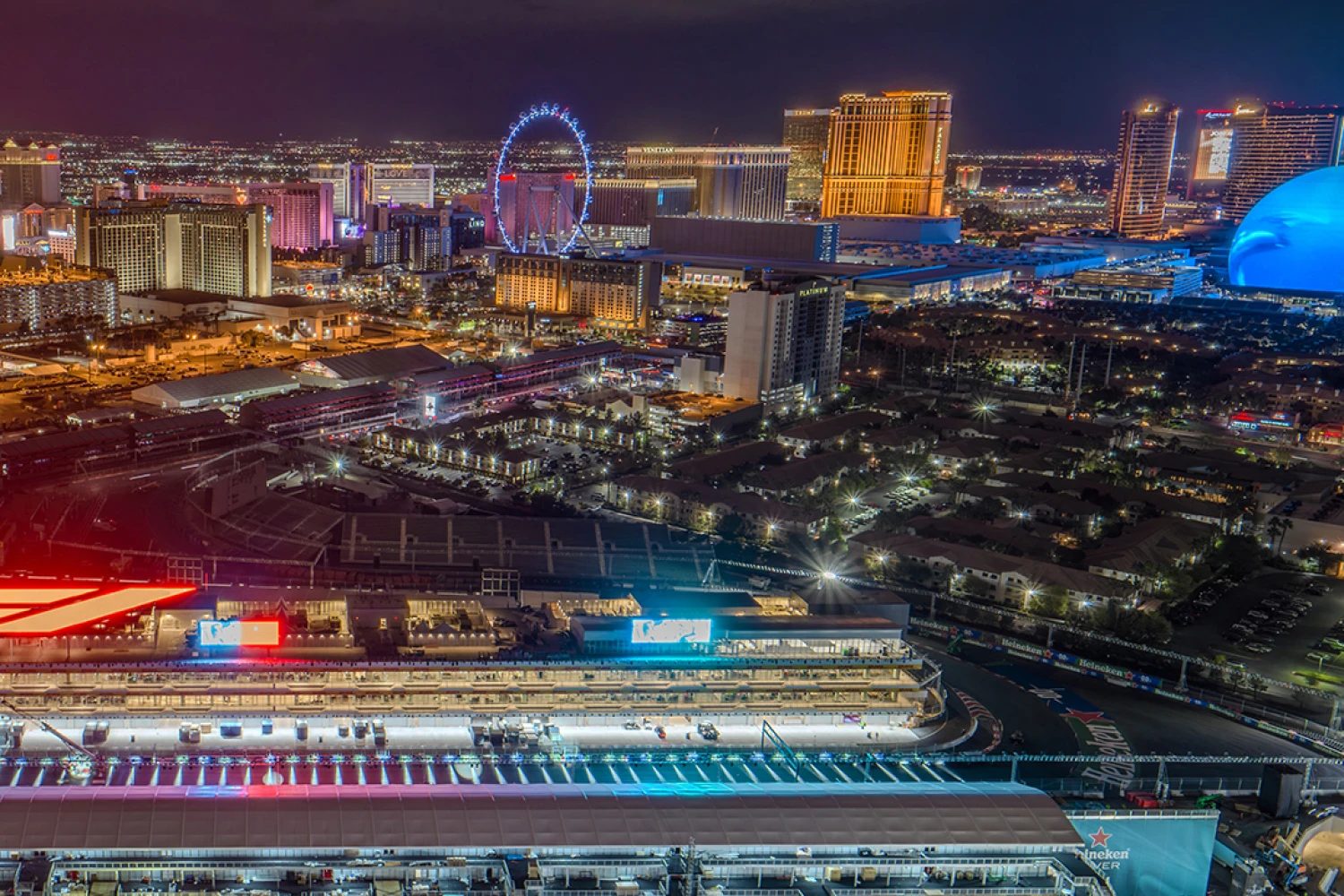 The Grand Prix of Las Vegas announces a Ferrari Challenge and an ice rink on a rooftop