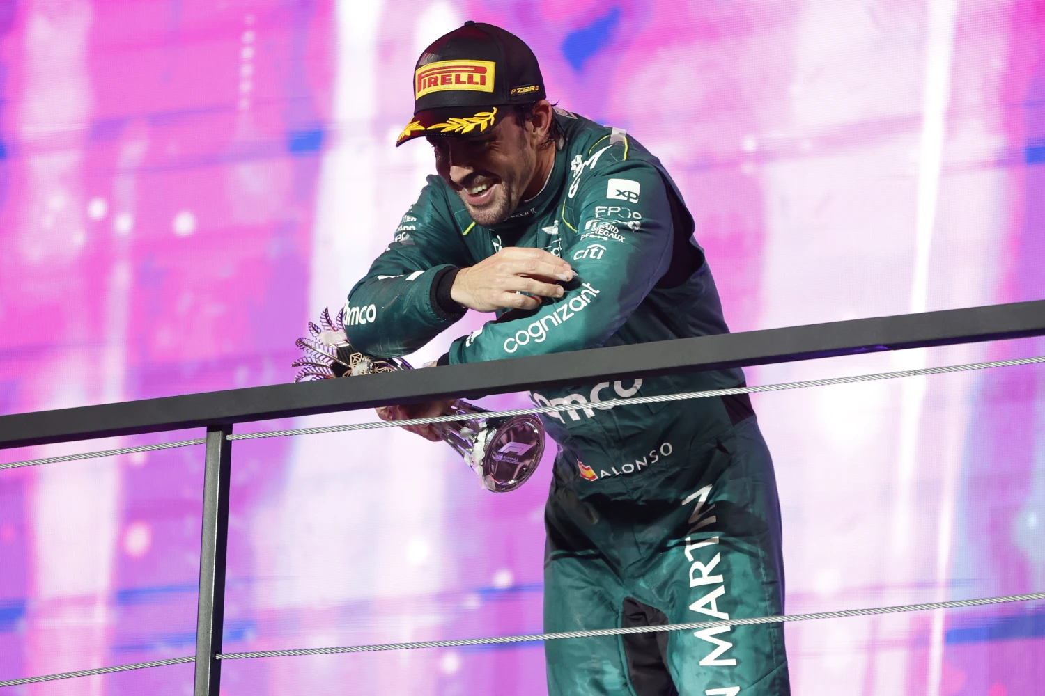 In Las Vegas, Alonso and Aston Martin want to believe in their lucky star