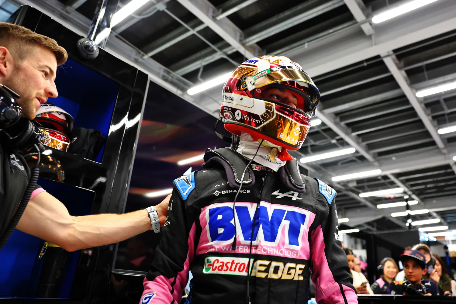 Pierre Gasly is becoming more and more comfortable