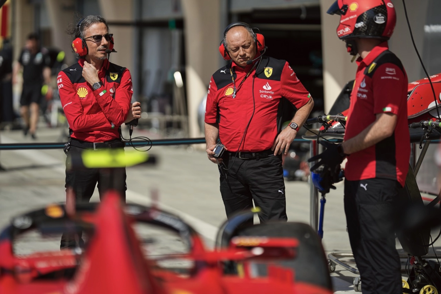 Frédéric Vasseur reacts to rumors of crisis within the Scuderia Ferrari