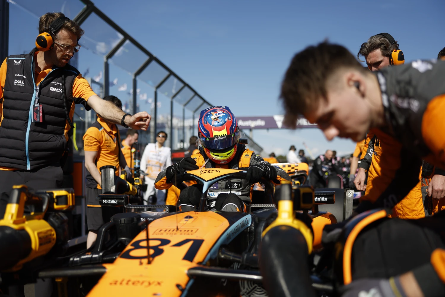 Oscar Piastri wanted to show that he was not a “soft” driver