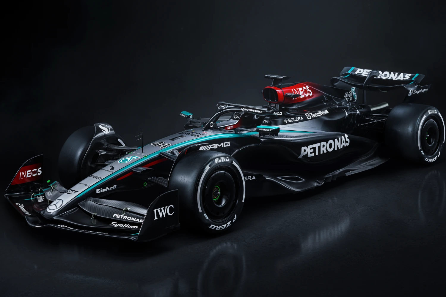 Mercedes unveils its 2024 race car, the W15