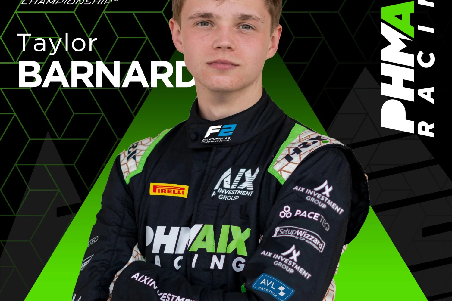 Taylor Barnard joins PHM AIX Racing in F2