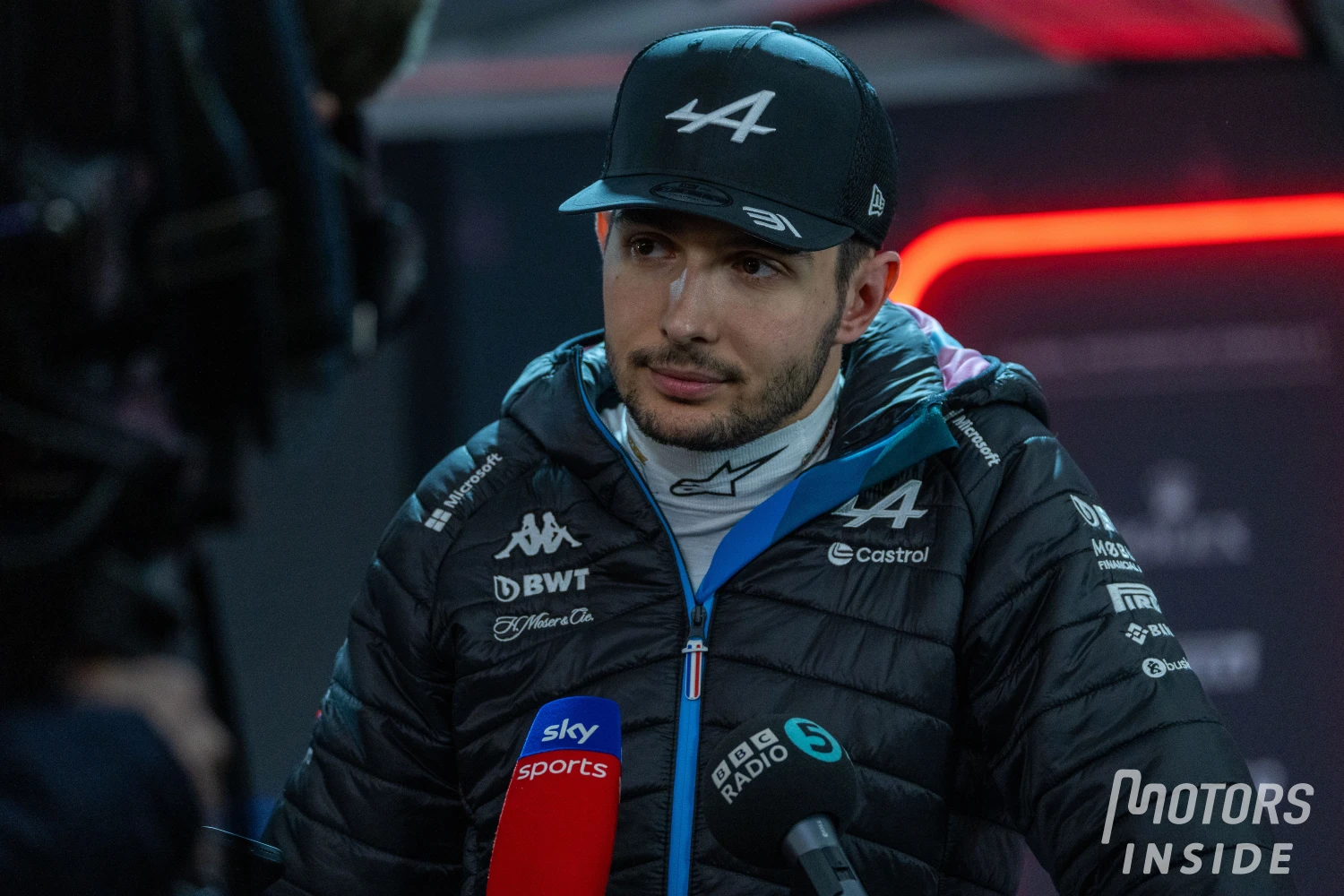 Which team for Esteban Ocon in Formula 1 in 2025?