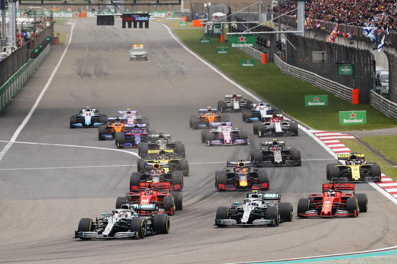Drivers surprised by the Shanghai track