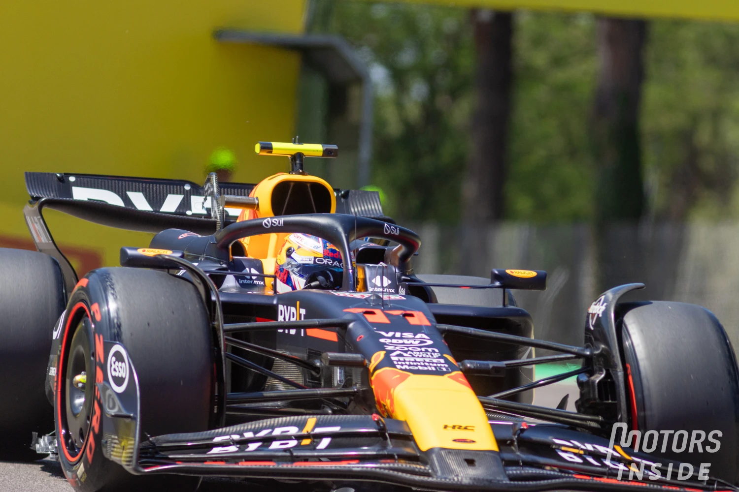 Sergio Perez, 8th with the Red Bull, believes he has achieved “the best possible result” at Imola