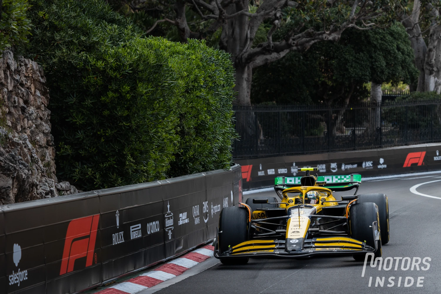 Lando Norris reprimanded for incident with George Russell during Free Practice 3