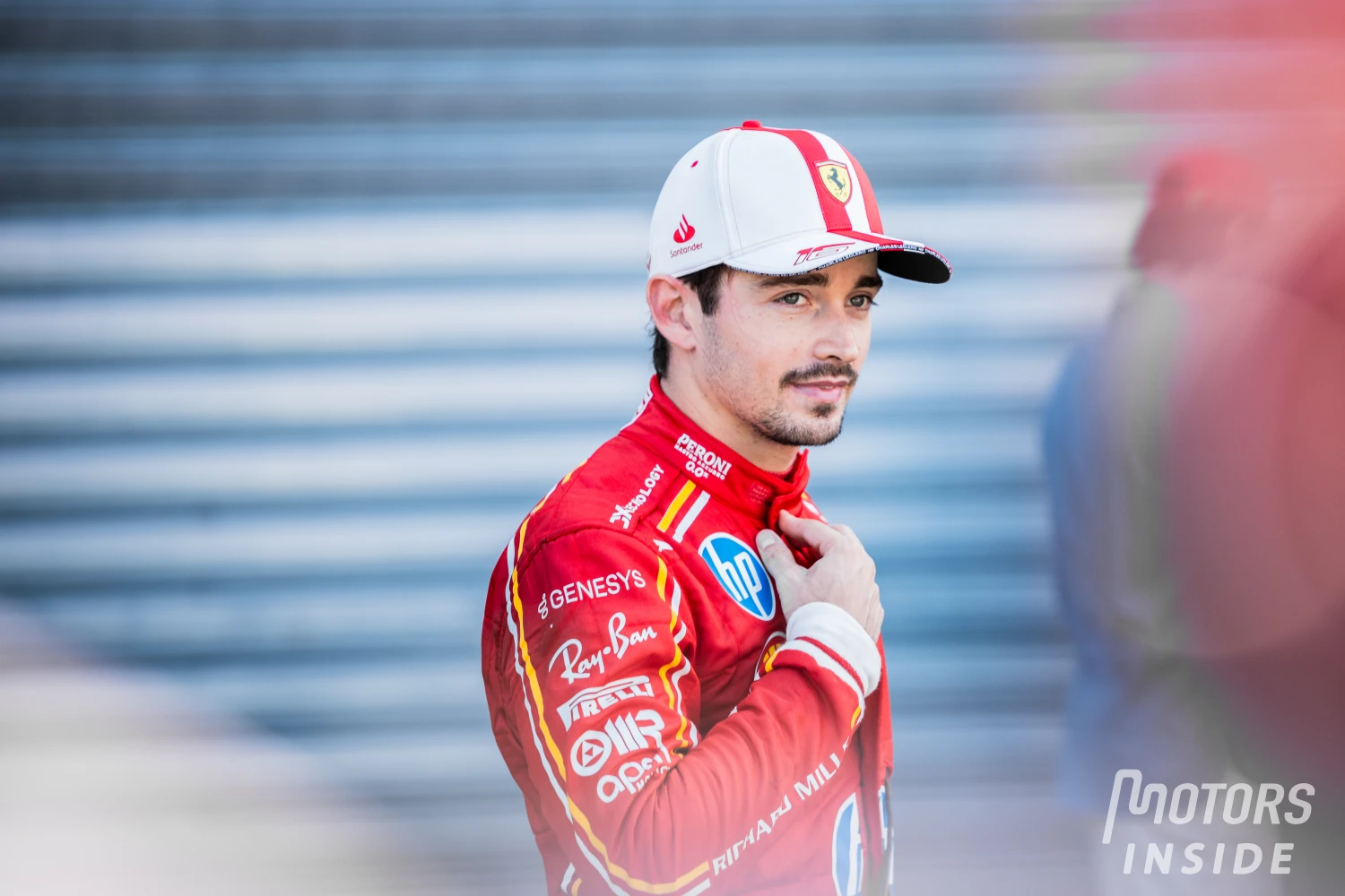 Charles Leclerc unveils his latest Ferrari (video)