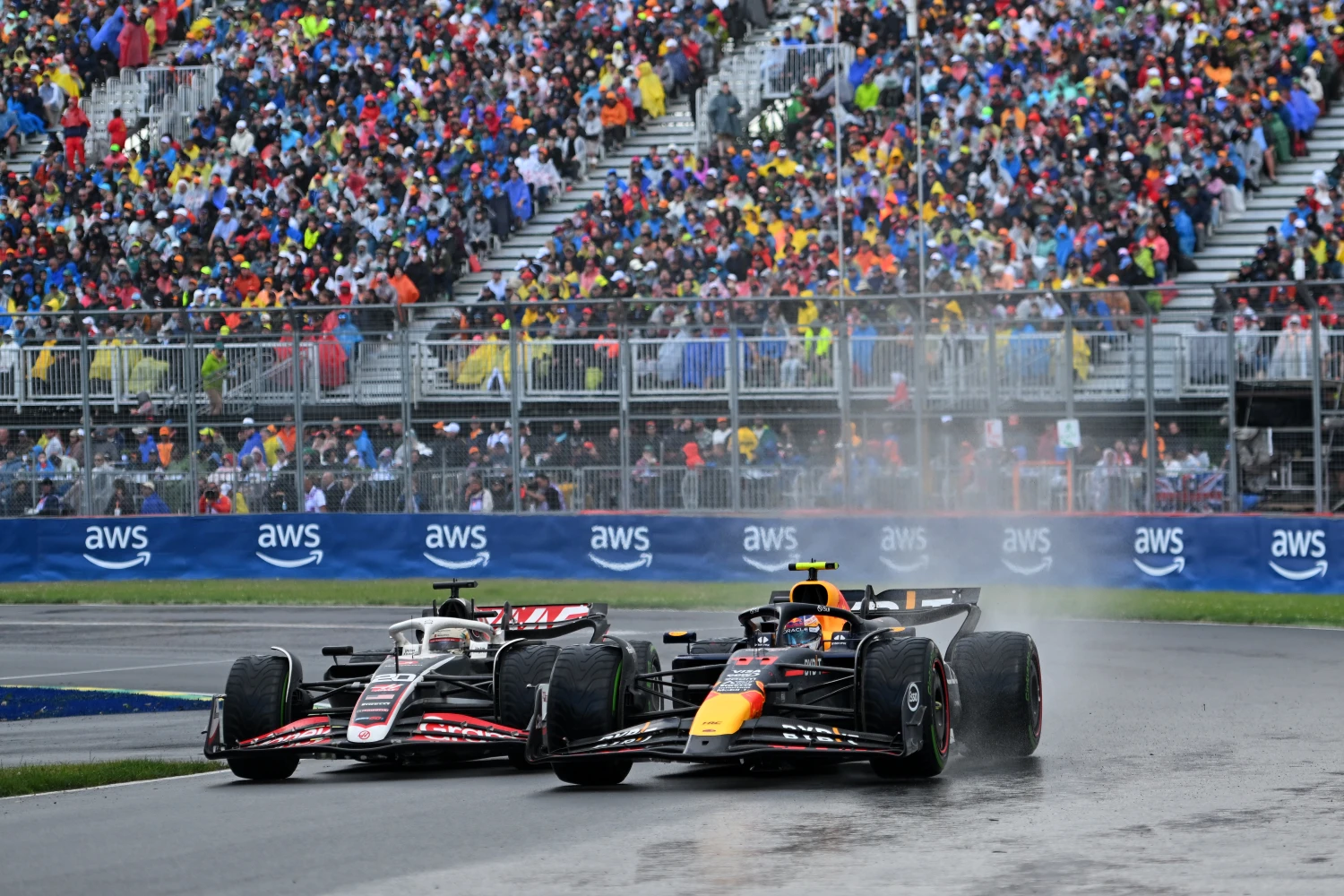 €25,000 fine and 3 grid penalty places for Sergio Perez at the Spanish Grand Prix