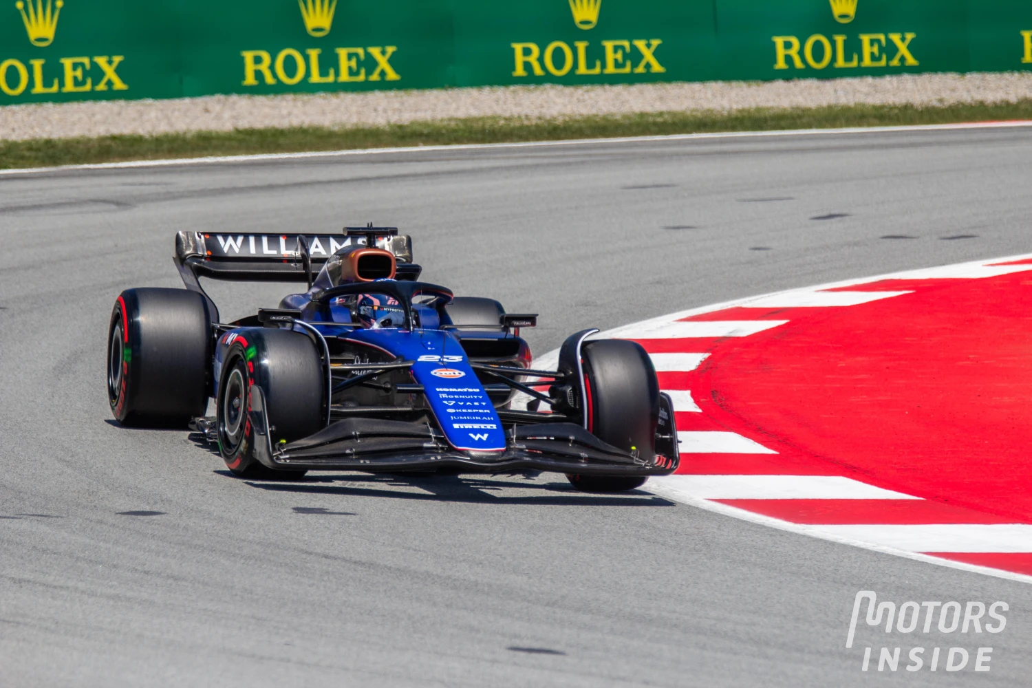 Alex Albon to start from pit lane at Spanish Grand Prix
