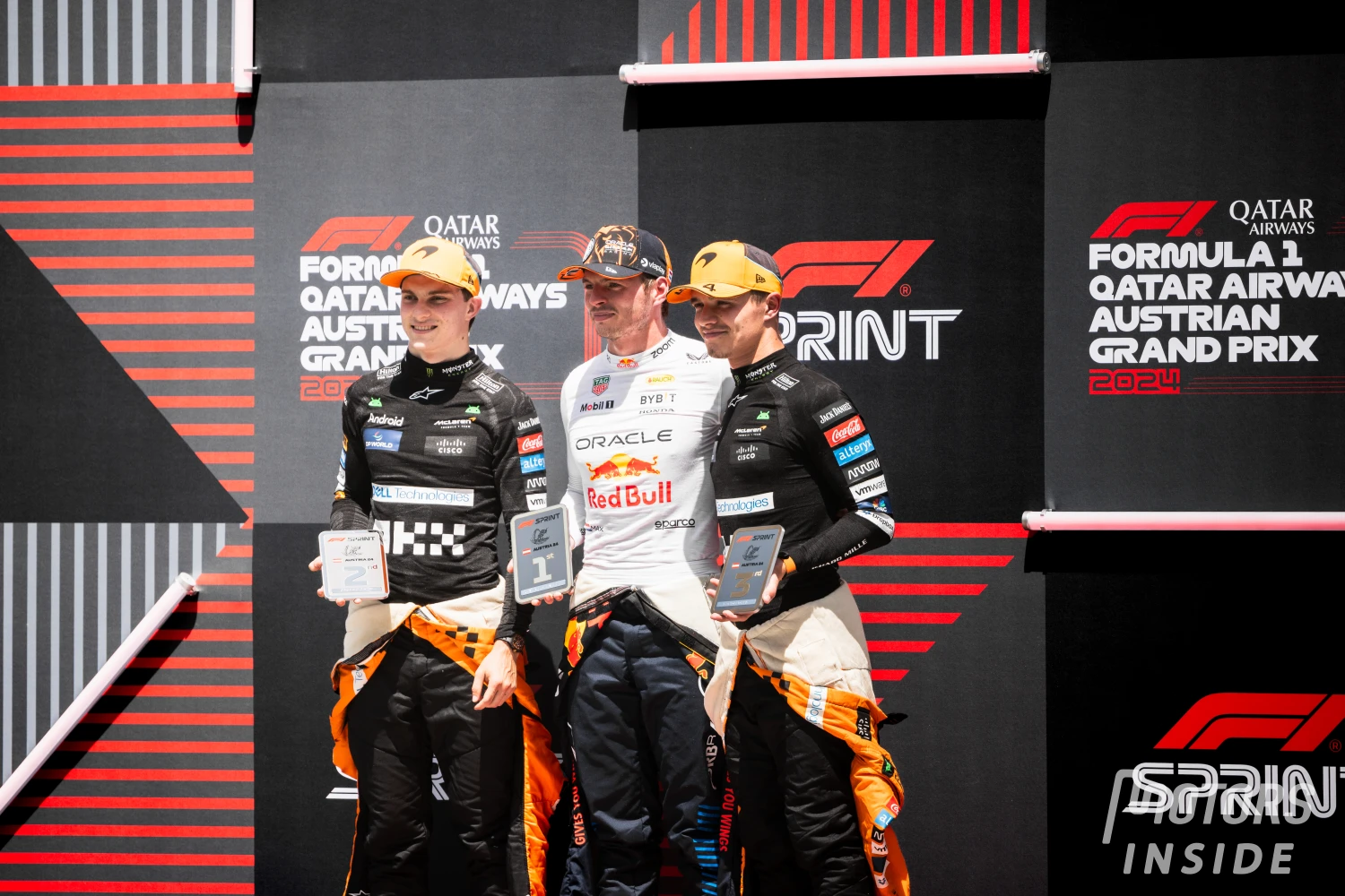 Austrian Grand Prix – Sprint Race: Verstappen victorious, McLaren so close… and yet so far away