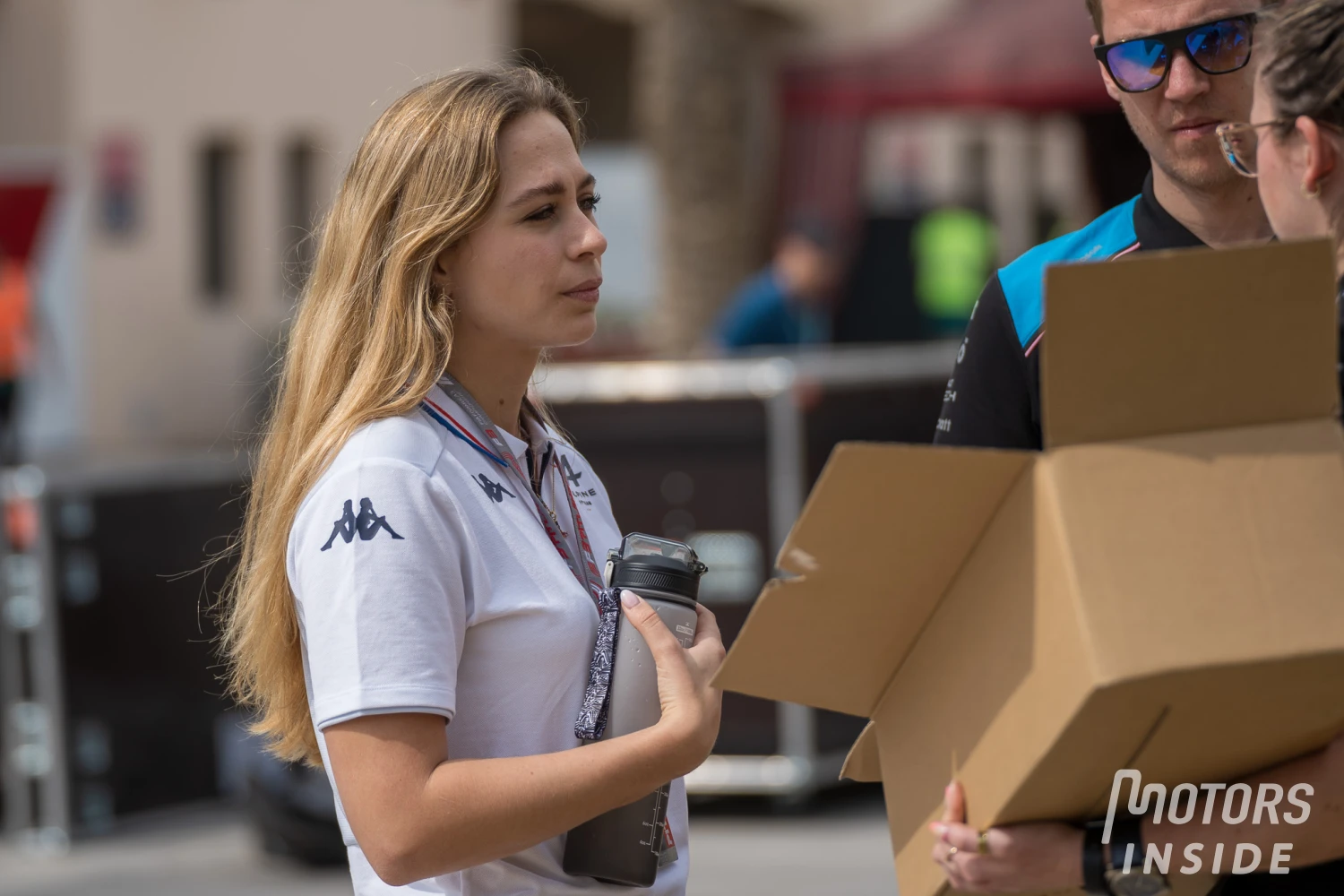 Chloe Chambers and Sophia Flörsch test F2 and F3 improvements