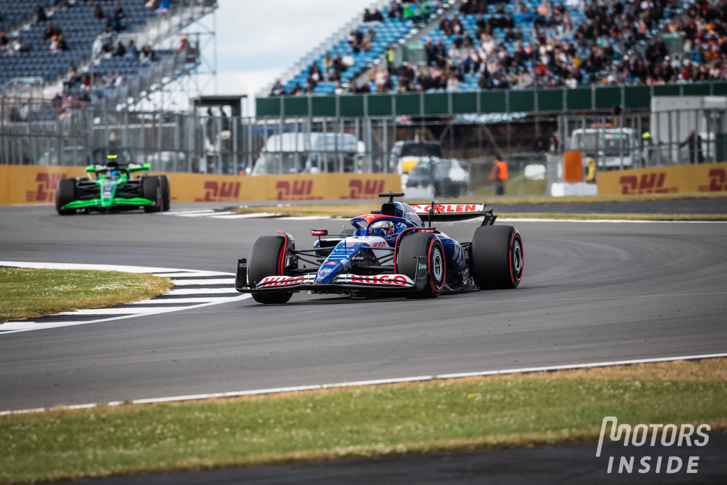 Daniel Ricciardo reprimanded by the stewards after zigzags in the pitlane