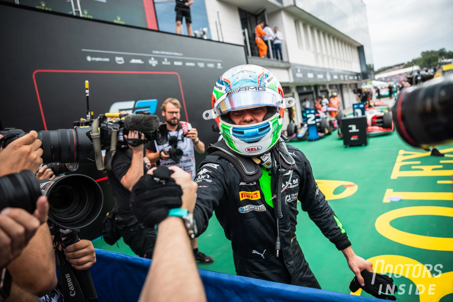 F2 Feature race: Kimi Antonelli victorious in Hungary, Victor Martins on the podium, Hadjar misses a golden opportunity