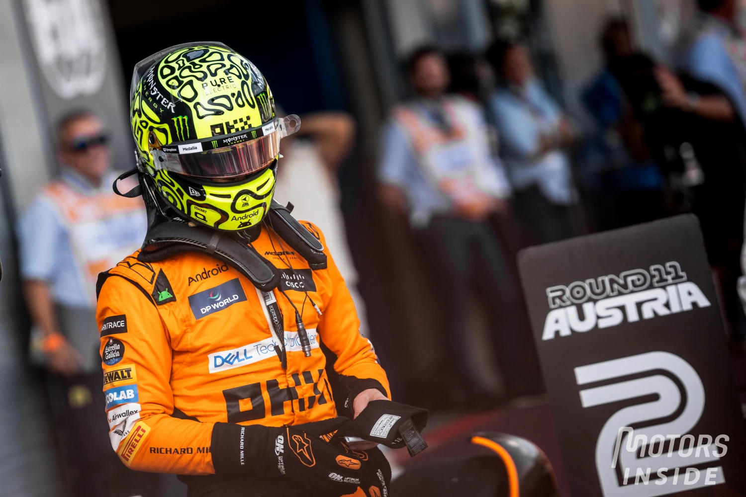 Norris on his duel with Verstappen: “As soon as I put on the helmet, I hate everyone”