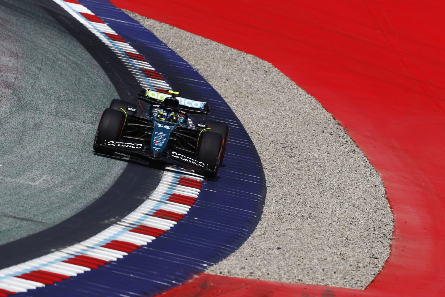 Alonso penalized after incident with Zhou moves closer to suspension