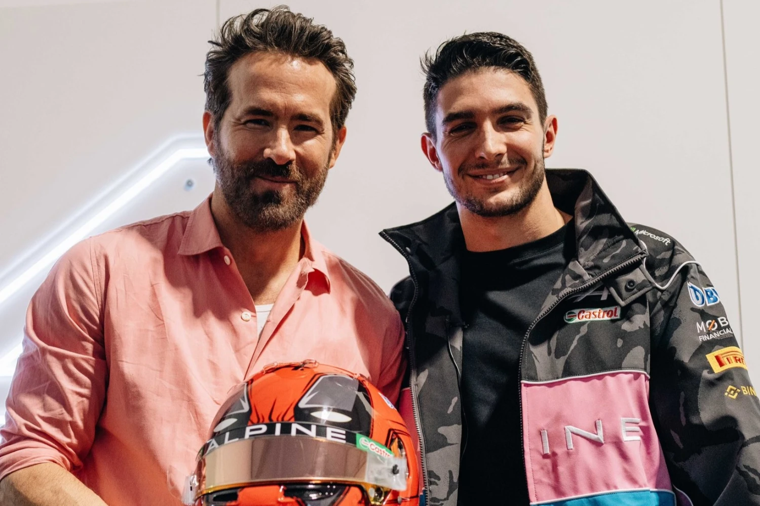 Esteban Ocon and Pierre Gasly get special helmets for Belgium