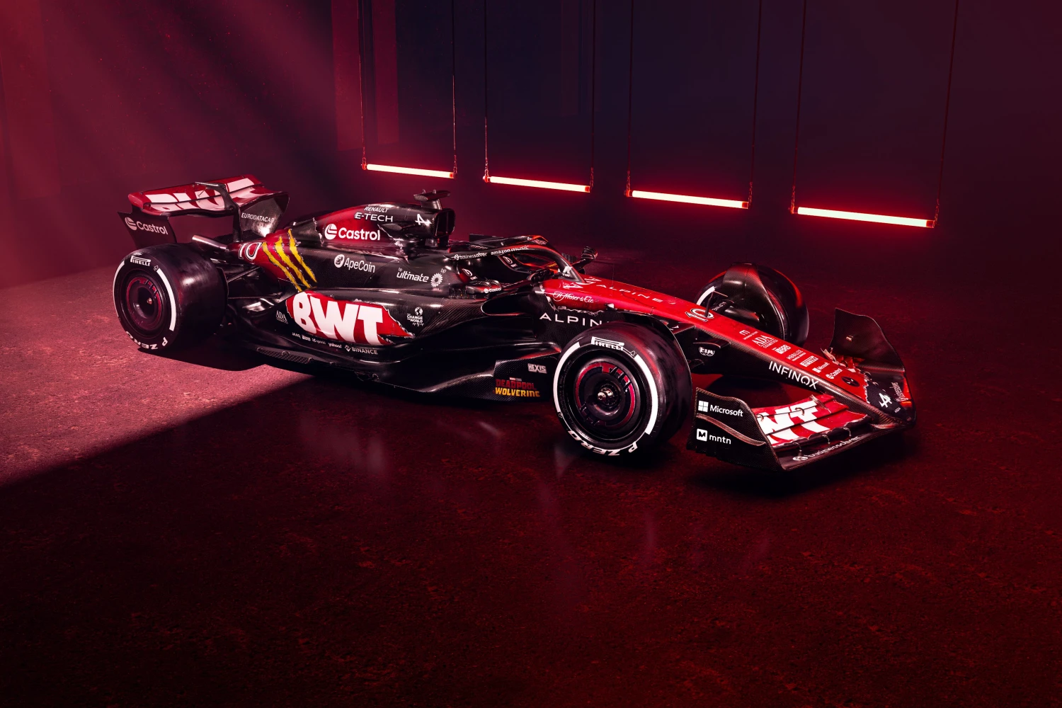 Alpine will have a red F1 for the Belgian Grand Prix