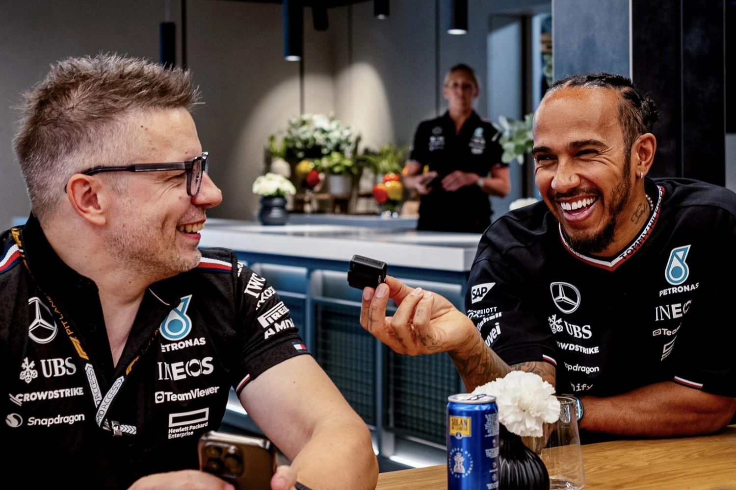 Peter Bonnington won’t be following Lewis Hamilton to Ferrari