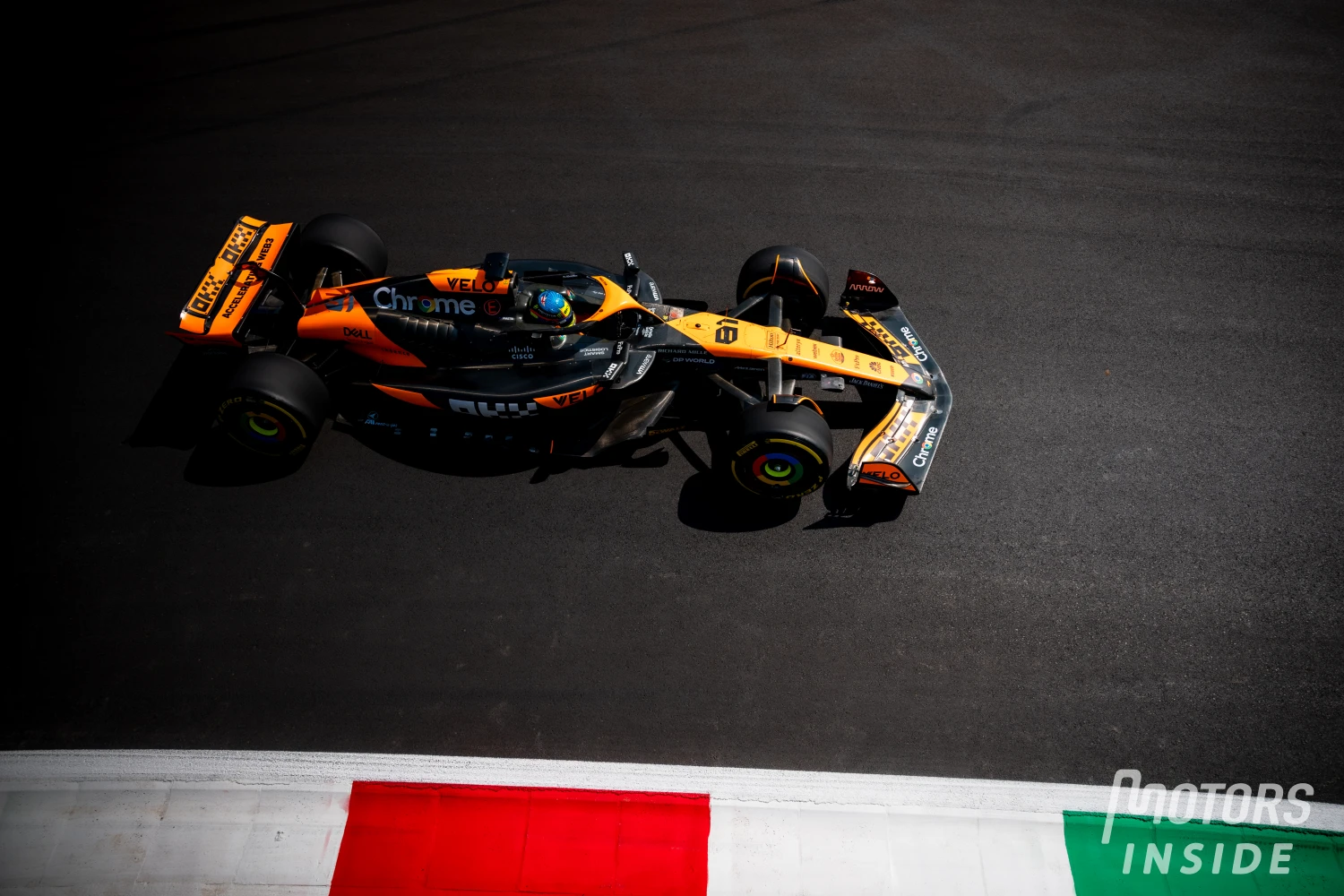 McLaren fined €10,000 during qualifying at Monza