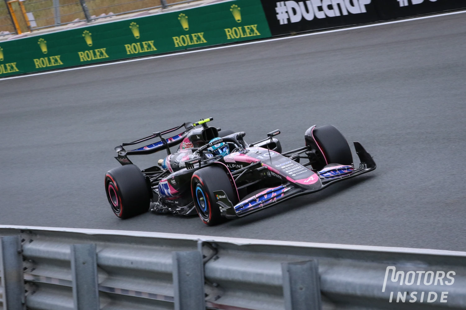 A tough Friday for Alpine in Baku