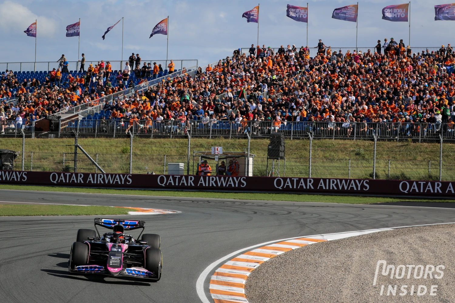 Esteban Ocon very disappointed by his elimination in Q1 at Zandvoort