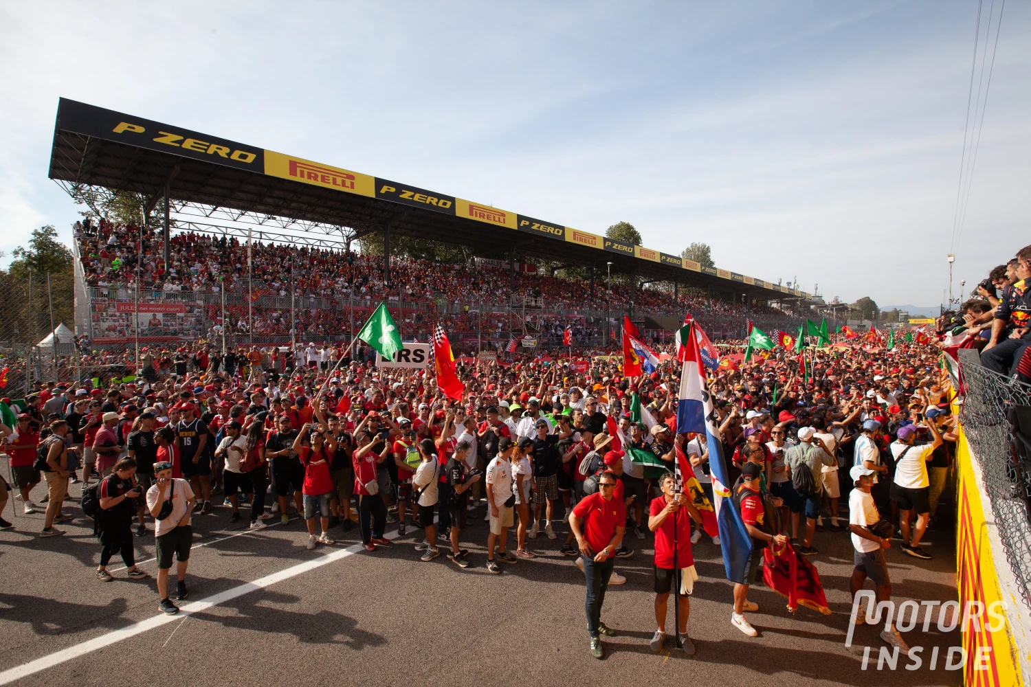 TV program and timetable for the Italian Grand Prix