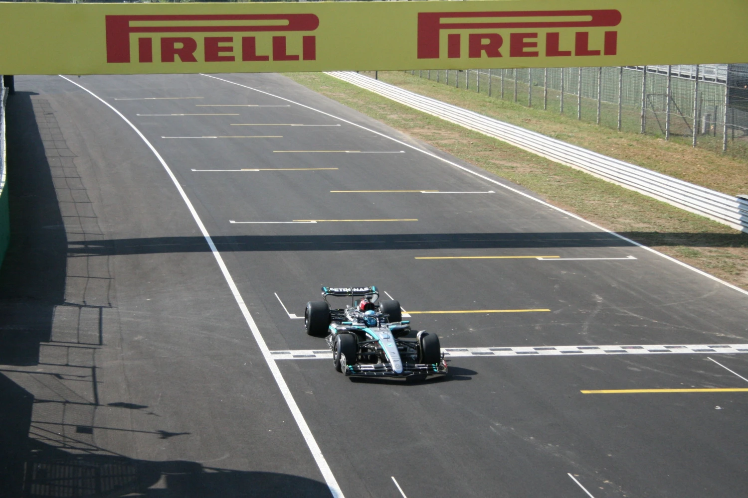 Problems with heat in the cockpit for the Mercedes drivers at Monza