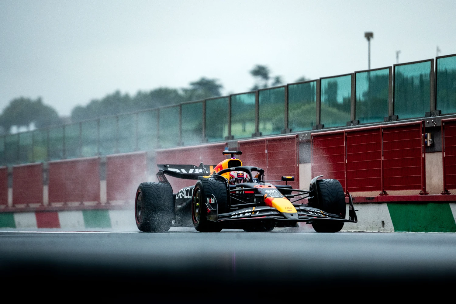 Pirelli tire tests disrupted by rain at Mugello