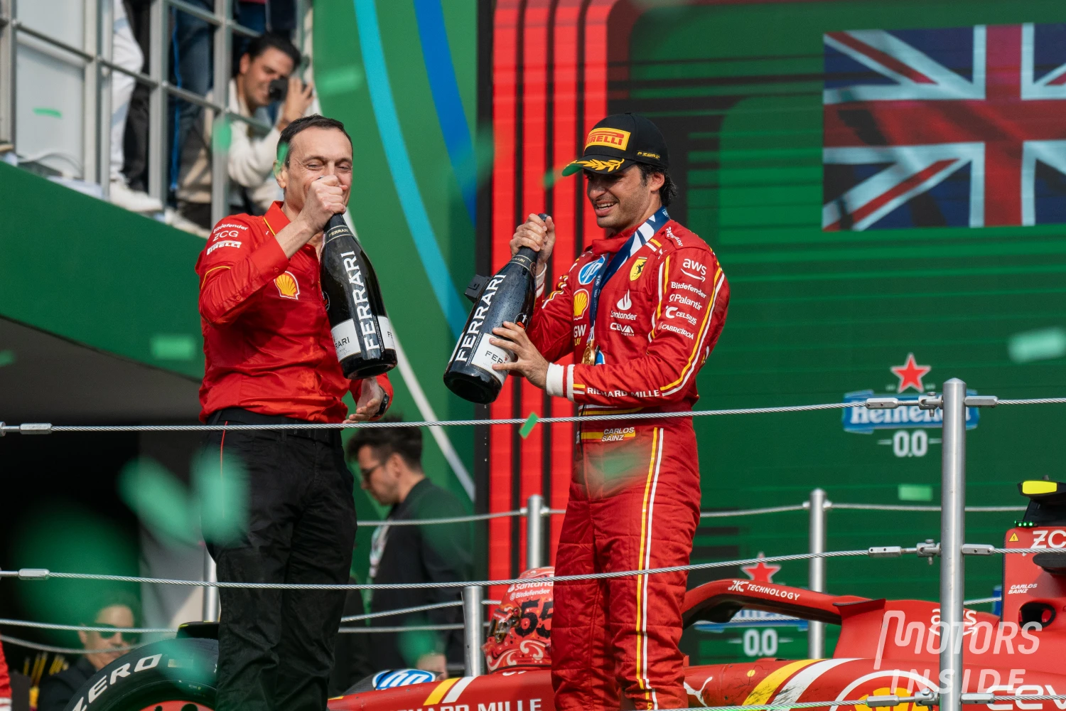 Carlos Sainz elected driver of the day in Mexico