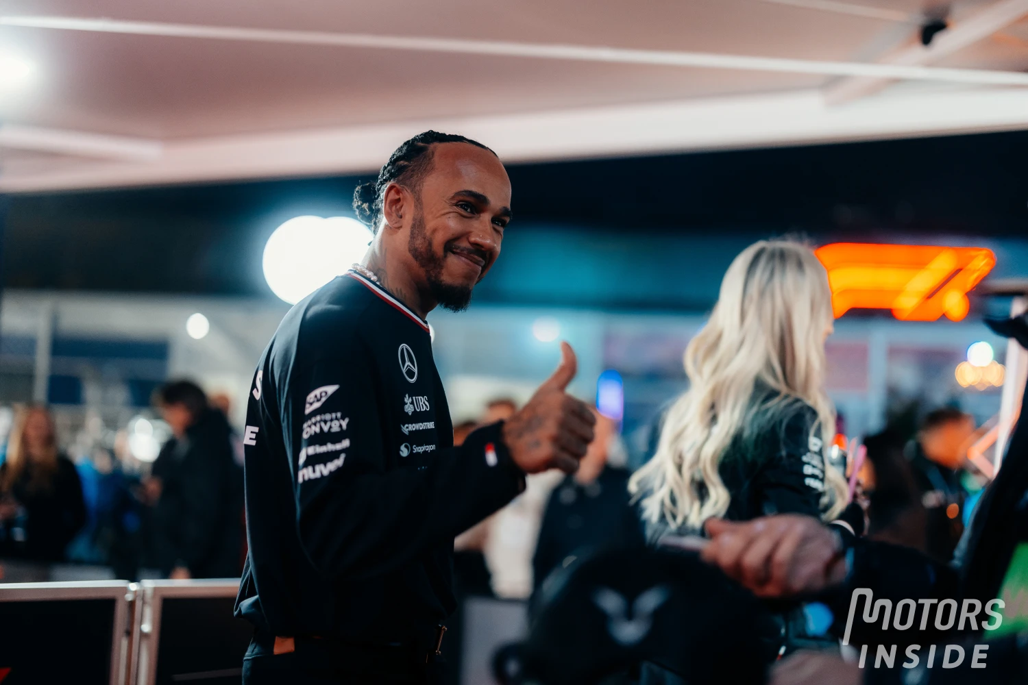 Lewis Hamilton elected driver of the day in Las Vegas