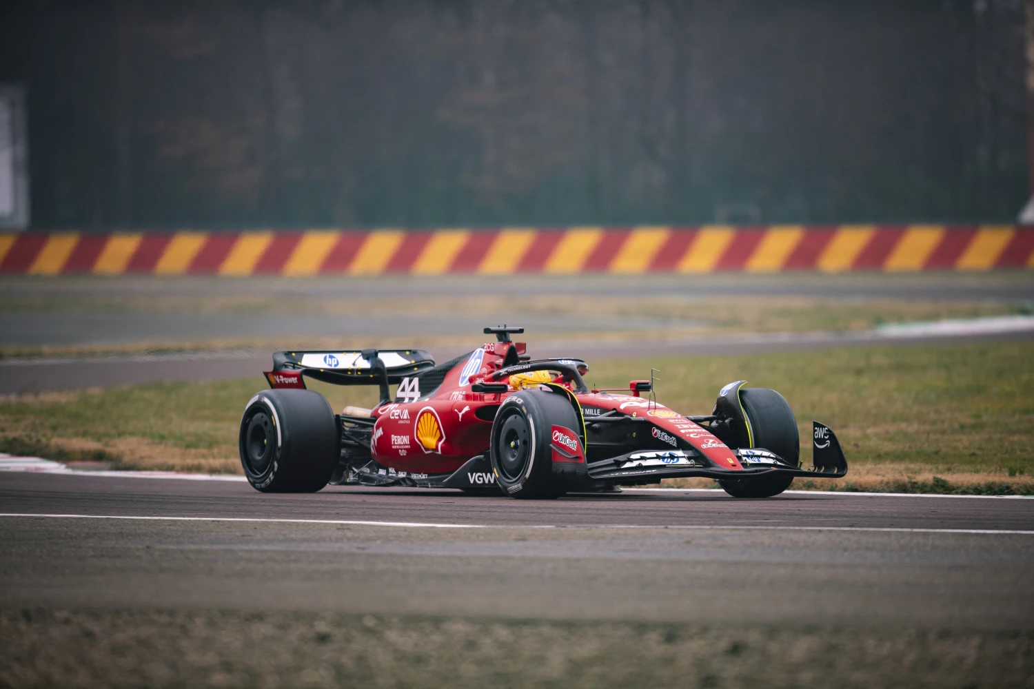 “One of the best feelings of my life”: Lewis Hamilton on his first lap at the wheel of a Ferrari