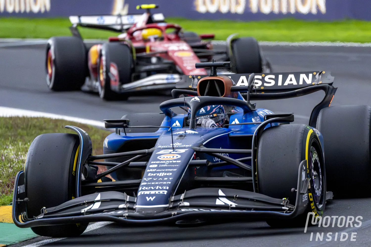 Top ranking for Alex Albon at Williams