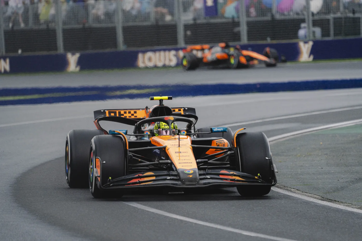 Norris dominates China free practice ahead of Leclerc and Piastri