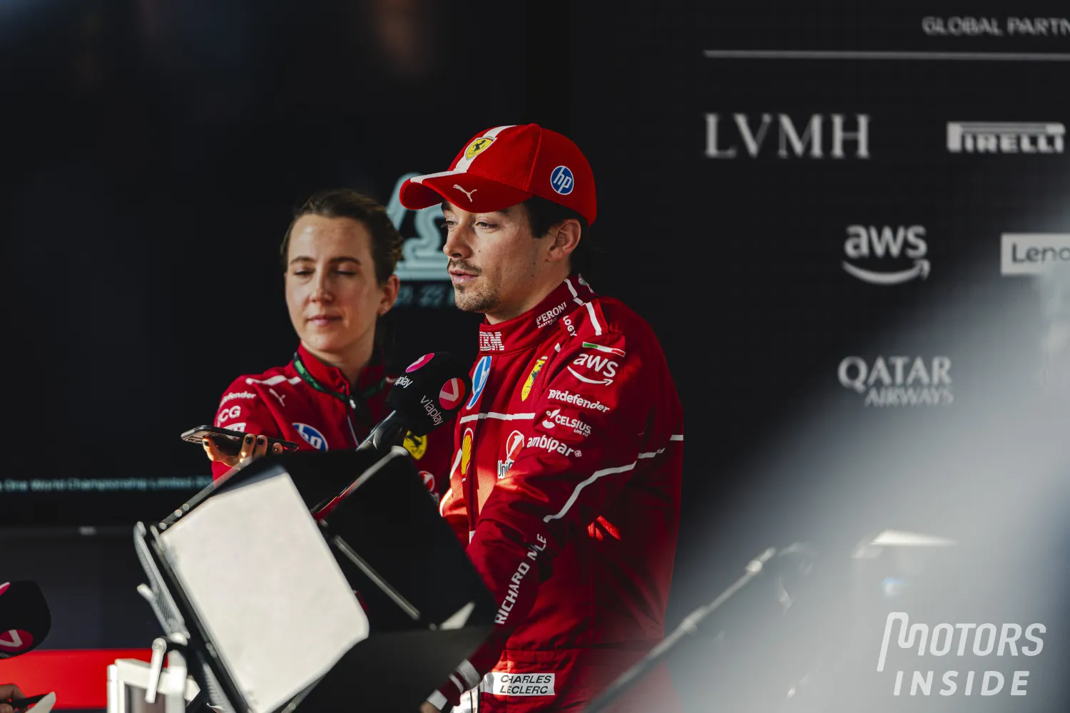 Charles Leclerc disqualified from the Chinese Grand Prix