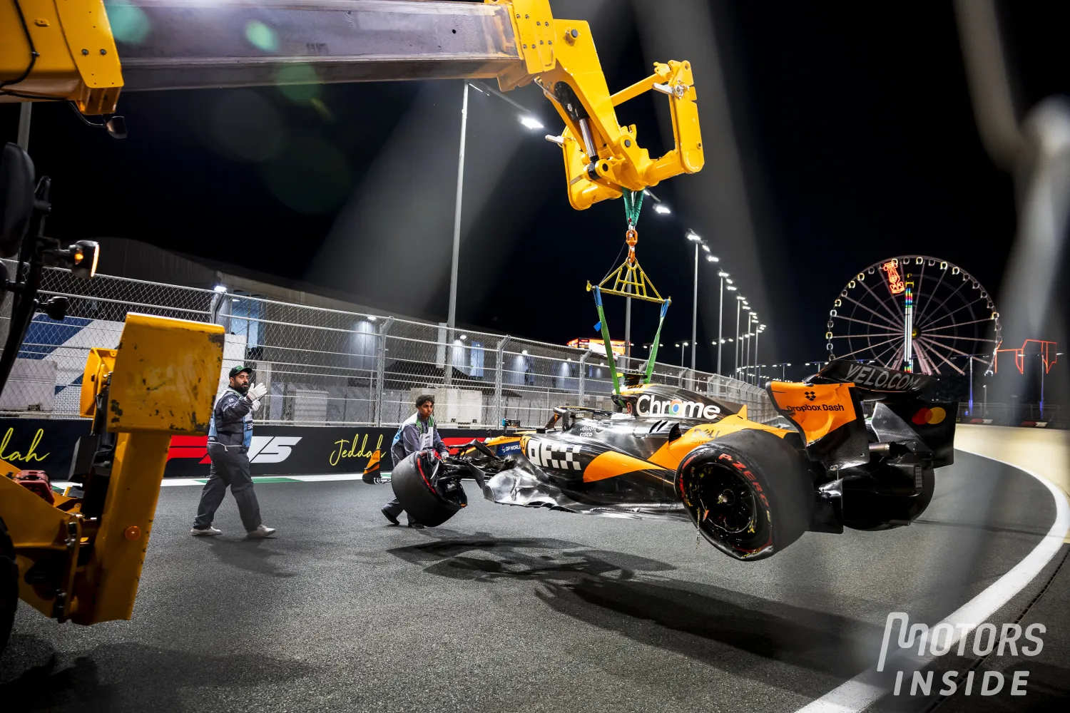 Lando Norris, one mistake too many in Saudi Arabia