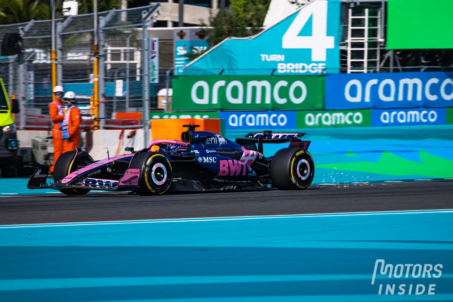 Pierre Gasly sanctioned before the start of the Miami Grand Prix