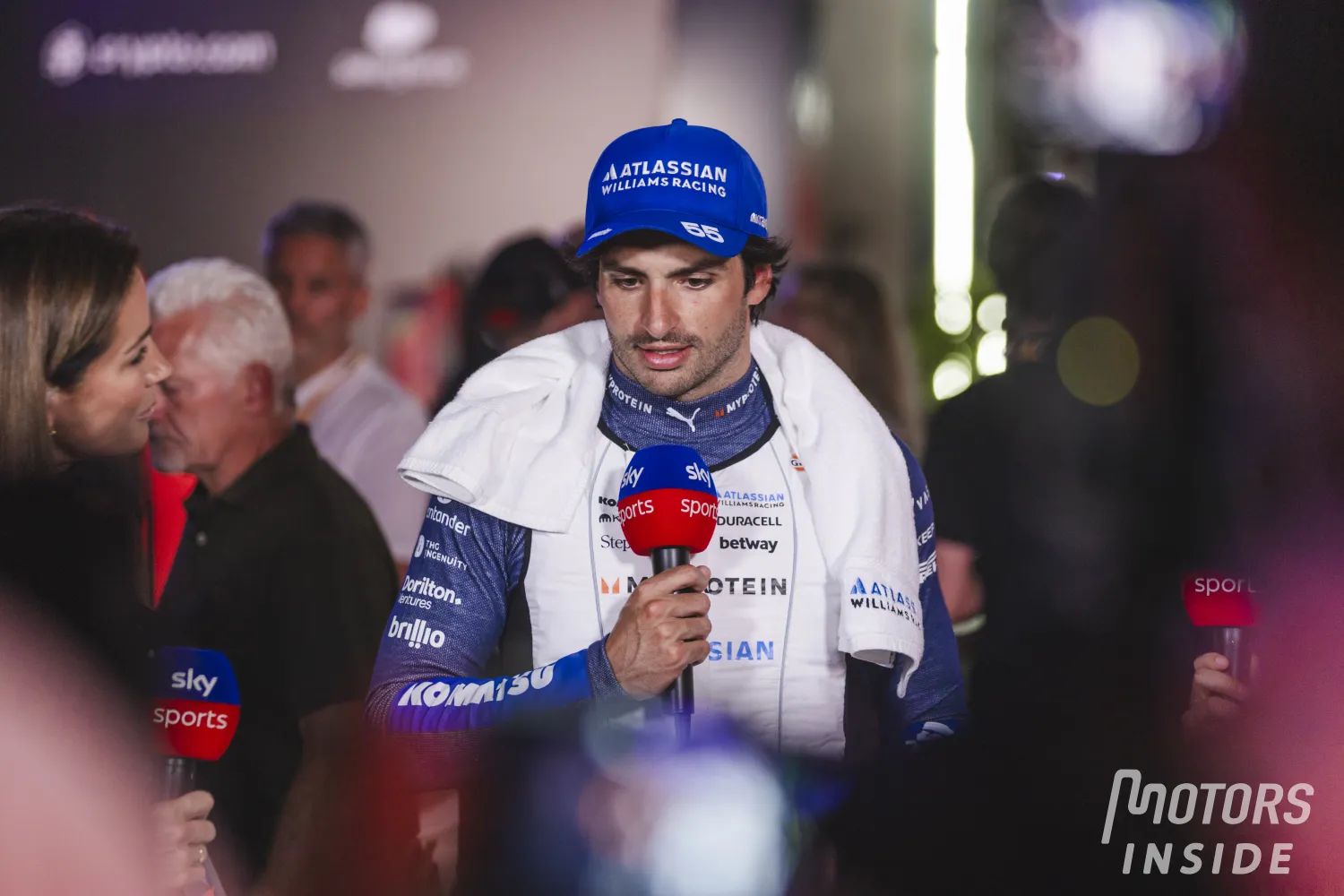 Sainz: “I don’t know if Alex didn’t hear the radio message”