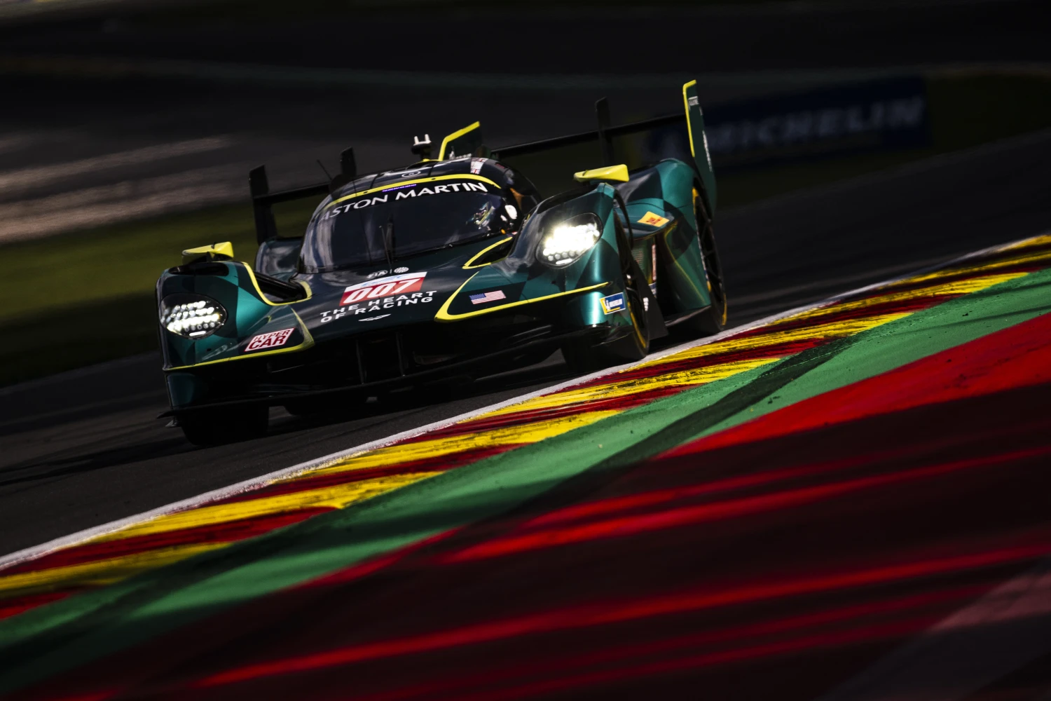Images of incidents from the second free practice session of the 6 Hours of Spa
