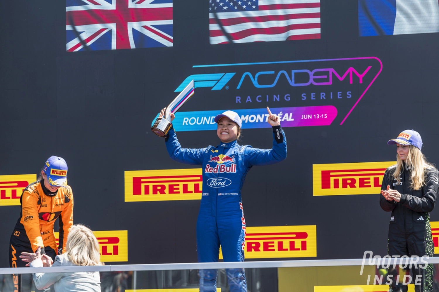F1 Academy – Race 3: Chambers wins in Montreal, Pin third
